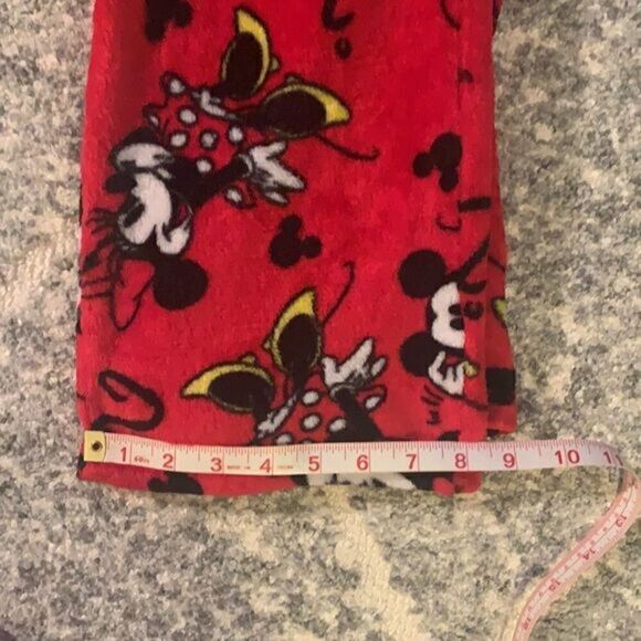 Disney‎ Fleece Mickey & Minnie PJ Pants Sz S - Picture 4 of 14